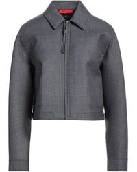 MAX&Co. - Simple Long-Sleeve Coat - Lyst