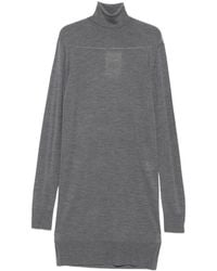 TOTEME - Totême Turtleneck Long-Sleeve Dress - Lyst