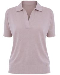 Herno - V-Neck Short-Sleeved Sweater - Lyst