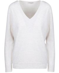 Vince - Weekend Long Sleeved V-Neck Jumper - Lyst