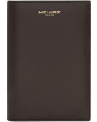 Saint Laurent - Paris Passport Case - Lyst