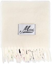 Marni - Logo-Patch Scarf - Lyst