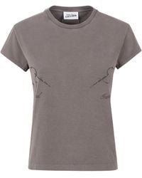Jean Paul Gaultier - The Needles Embroidered T-Shirt - Lyst