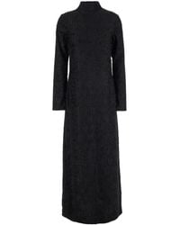 Rohe - Turtleneck Dress With Fabric Fringes - Lyst