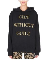 Moschino - Long-Sleeved Hooded Sweater - Lyst