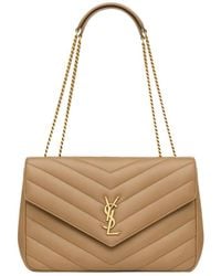 Saint Laurent - Loulou Foldover Top Large Shoulder Bag - Lyst