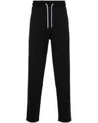 Brunello Cucinelli - Cotton Blend Straight-Leg Track Pants - Lyst