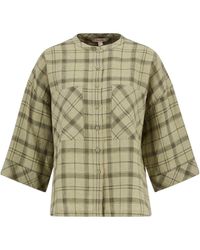 Barbour - Printed Long-Sleeve Shirt - Lyst