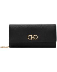 Ferragamo - Gancini Wallet Chain Shoulder Bag - Lyst