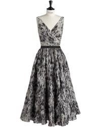 Dior - Sleeveless Ruffle Dress - Lyst