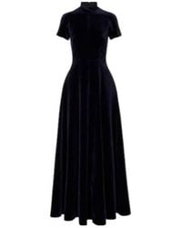 Emilia Wickstead - Malinda Cotton Velvet Gown - Lyst