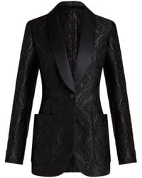 Etro - Silk Jacquard Blazer - Lyst