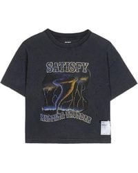 Satisfy - Mothtech Graphic-Print T-Shirt - Lyst
