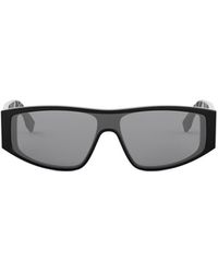 Fendi - Eyewear Geometric Frame Sunglasses - Lyst