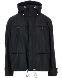 Ferragamo - Rope And Hooded Casual Jacket - Lyst