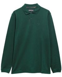Barbour - Long-Sleeved Polo Shirt - Lyst