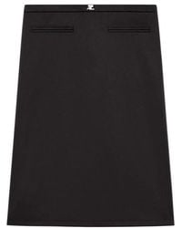 Courreges - Courrèges Interlock Tracksuit Skirt - Lyst