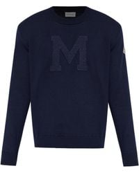 Moncler - Logo-Patch Sweatshirt - Lyst