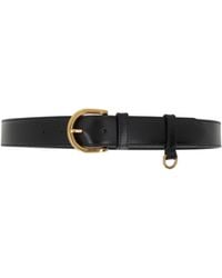 Prada - Logo-Engraved Buckle Belt - Lyst