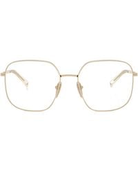 Prada - Eyewear Square Frame Glasses - Lyst
