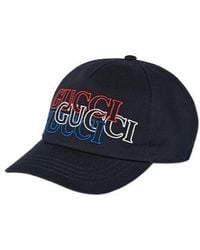 Gucci - Logo Embroidered Baseball Cap - Lyst