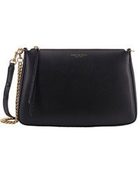 Tory Burch - Chain-Linked Zipped Shoulder Bag - Lyst