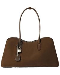 Stella McCartney - Ryder Padlock Detailed Shoulder Bag - Lyst