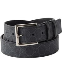 Gucci - Reversible Rectangle Buckled Belt - Lyst