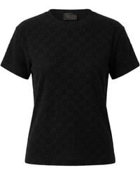 Gucci - Monogram Short Sleeve T-Shirt - Lyst