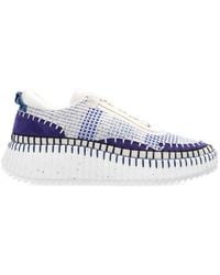 Chloé - Chloé Lower-Impact Mesh Nama Sneakers - Lyst