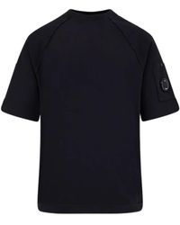 C.P. Company - Lens Short Sleeve Sweatshirt - Lyst