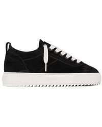 Represent - Suede Lace-Up Sneakers - Lyst