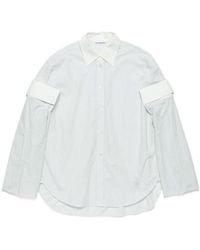 Acne Studios - Button-Up Layered Shirt - Lyst