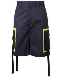 MSGM - Tassel-Detail Knee-Length Shorts - Lyst