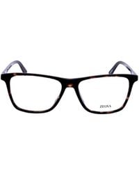 ZEGNA - Rectangular Optical Glasses - Lyst