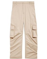 Balenciaga - Cotton Cargo Trousers - Lyst