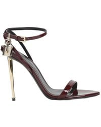 Tom Ford - Buckle High-Heeled Sandals - Lyst