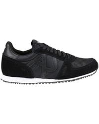 Armani Jeans - Lace-Up Casual Sneakers - Lyst