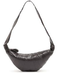 Lemaire - Medium Croissant Coated Cotton Bag - Lyst