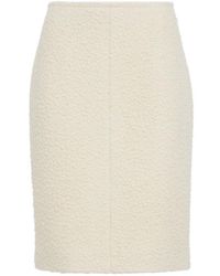 The Row - Malva Wool Blend Midi Skirt - Lyst