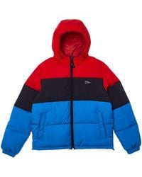 Lacoste - Lightweight Water-Resistant Puffer Jacket - Lyst