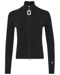 JW Anderson - Jw Anderson Fitted Zip-Up Cardigan - Lyst