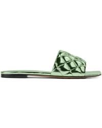 Bottega Veneta - Padded Flat Sandals - Lyst