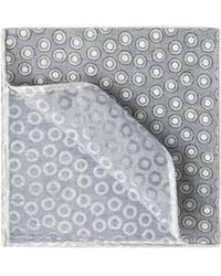 Brunello Cucinelli - Polka-Dot Silk Pocket Square - Lyst