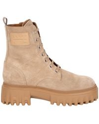 Hogan - H700 Lace-Up Ankle Boots - Lyst