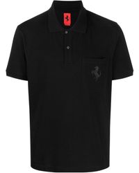 Ferrari - Short-Sleeved Polo Shirt - Lyst