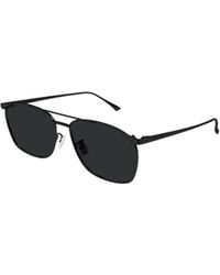 Saint Laurent - Full Frame Pilot Sunglasses - Lyst