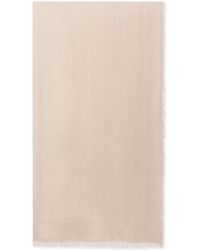 Elisabetta Franchi - Jacquard Striped Square Scarf - Lyst