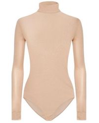 Maison Margiela - High-Neck Bodysuit - Lyst