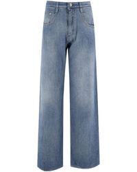 Ermanno Scervino - Wide-Leg Patterned Jeans - Lyst